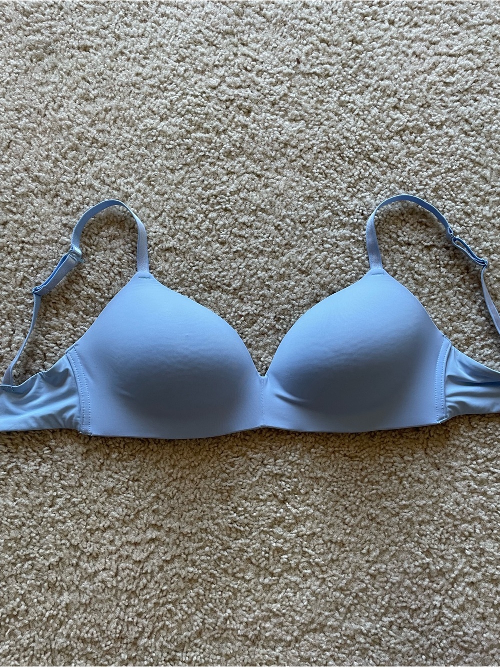 Auden Light Blue Smooth Molded T-Shirt Bra